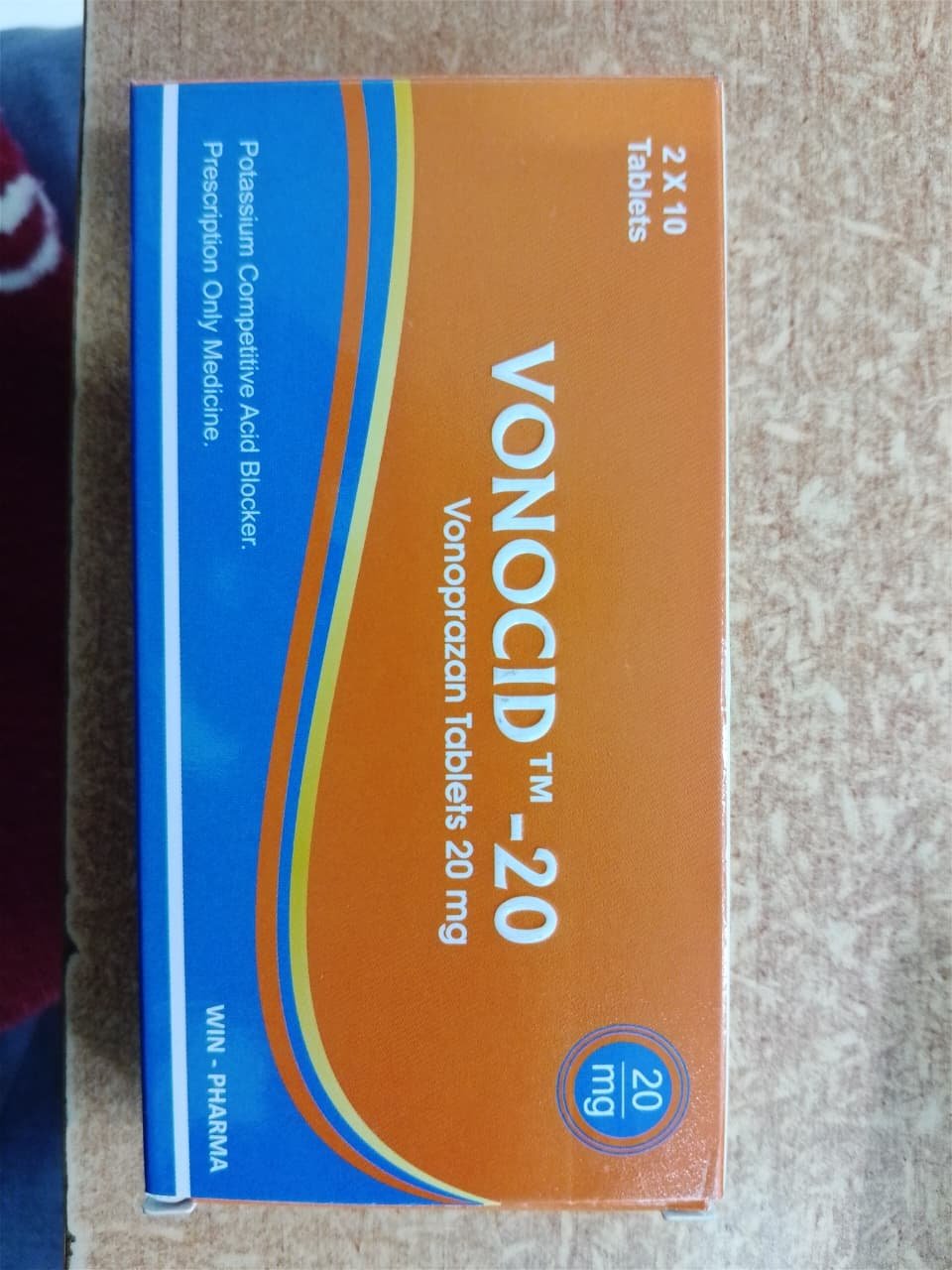 Vonocid 20mg Tablet 20s