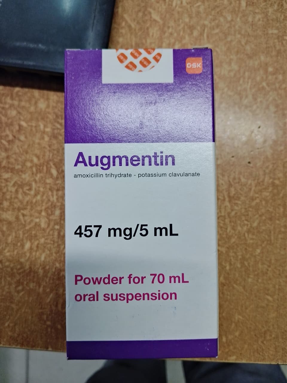 Augmentin Syrup 457 mg/5ml 70ml