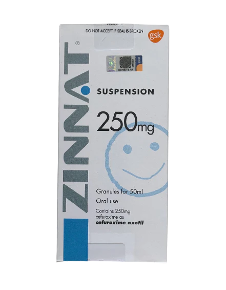 Zinnat Syrup 250mg/5ml 50ml