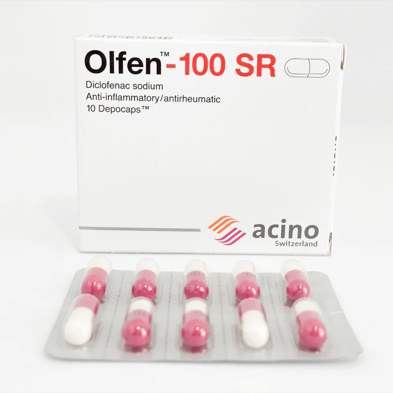 Olfen SR 100mg Capsules 10s